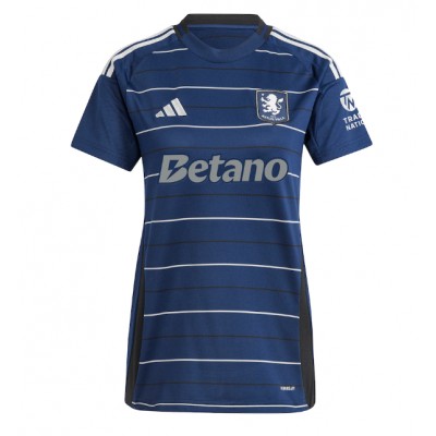 Fotbalové Dres Aston Villa Emiliano Buendia #10 Dámské Alternativní 2024-25 Krátký Rukáv Fotbalové Dres Aston Villa Emiliano Buendia #10 Dámské Alternativní 2024-25 Krátký Rukáv